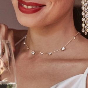 Kendra Scott Clementine Choker Necklace in Gold